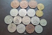 Nigeria. A Lot of 17 coins (1959-1991)