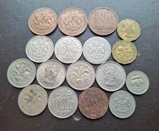 Nigeria. A Lot of 17 coins (1959-1991)