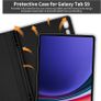 Bettdow for Samsung Galaxy Tab S9 FE 2023 Keyboard Case, UK Layout Detachable Wireless Backlit Keyboard with Case for Galaxy Tab S9 11 Tab S9 FE 10.9 2023 (SM- Image 5