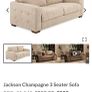 Jackson Navy 3 Seater Sofa (two available) Image 5