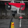 998 kg Lifting Capacity, 1600W 220V Electric Steel Wire Winch with 427 cm Wired Remote Control, 1219 cm Single Cable Lifting Height Image 6