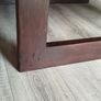 Beautiful large oak coffee table Image 4