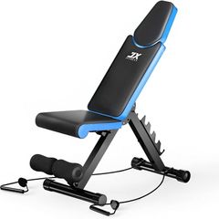 FREE EXPRESS SHIPPING Adjustable Weight Bench Home Training Gym Weight Lifting Sit Up Ab Bench Flat Incline Decline Multiuse Exercise Workout Bench