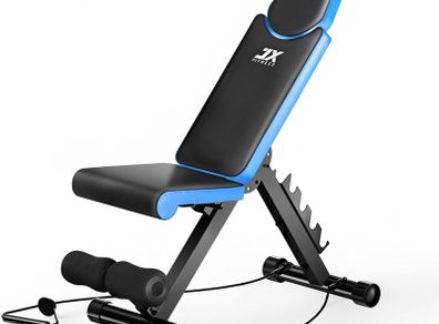 FREE EXPRESS SHIPPING Adjustable Weight Bench Home Training Gym Weight Lifting Sit Up Ab Bench Flat Incline Decline Multiuse Exercise Workout Bench