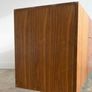 Vintage Mid Century Walnut & Glass Sideboard Image 6