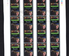 2008 Ireland Filmed in Ireland Commemorative Stamps Sheetlet (4 sheets) Plate 1A1A1A1A Fine Used with Dublin cancel of 8th July 2008 (First day of issue)
