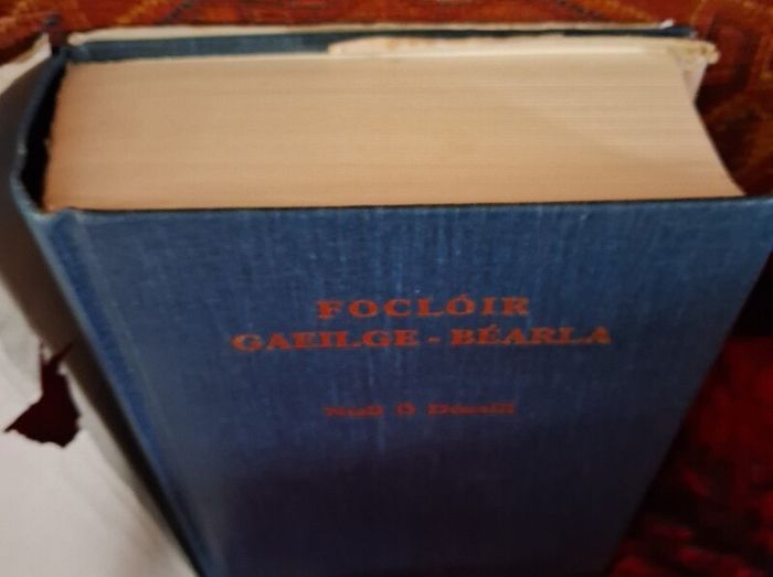 Irish- English Dictionary / Focloir Gaeilge - Bearla / Niall O Donaill /1977