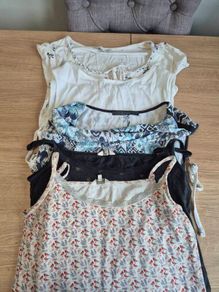 Bundle of 5 Summer or Layering Tops Size 12 FatFace & John Rocha