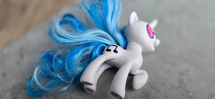 DJ Pony Pon Brushable 3inch Movie MLP G4 My Little Pony 2017