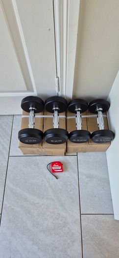 2xbrand new sets of dumbbells