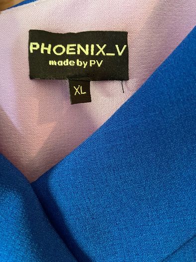 Phoenix V Occasion Dress Blue & Pink