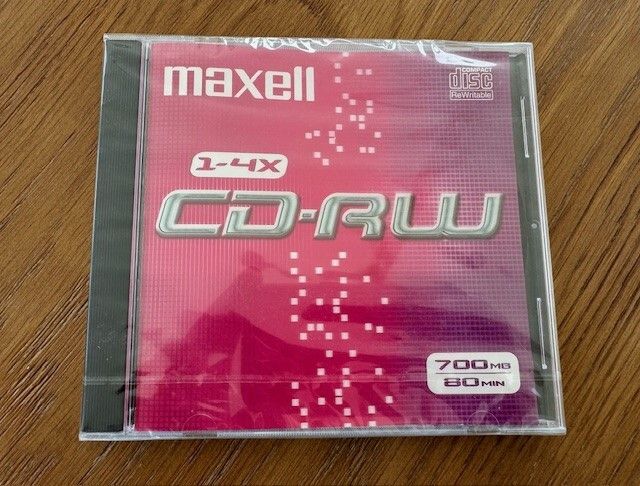 Maxwell 1-4x CD-RW Disc (New)