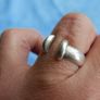 Vintage Sterling Silver Ring 5.g Image 5