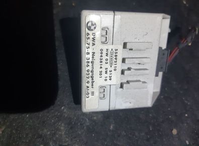 BMW E39 E38 E46 Alarm Angle Tilt Sensor Switch 8386932 65758386932