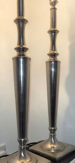 large lamps x 2