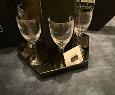 John Rocha Waterford Crystal Geo 6x White Wine set.