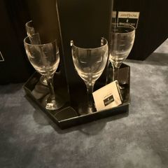 John Rocha Waterford Crystal Geo 6x White Wine set.