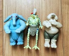 Vintage Star Wars Max Rebo Band Kenner 1983  Sy Snootles Droopy McCool Return Of The Jedi