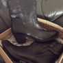 Clarks Women's Maymie Skye Strap Zip Ankle Boot in black leather. UK 8 Image 2