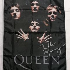 Freddie Mercury Queen Bohemian Rhapsody music flag 3ft x 2ft.