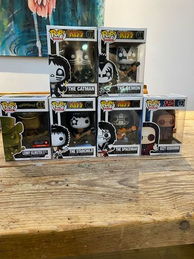 Kiss Funko Pops