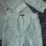 Nasty Gal Mint Green Corduroy Coord/ Suit Set Blazer UK 8 Trousers UK 10 Image 3