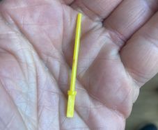 vintage star wars Luke Bespin saber