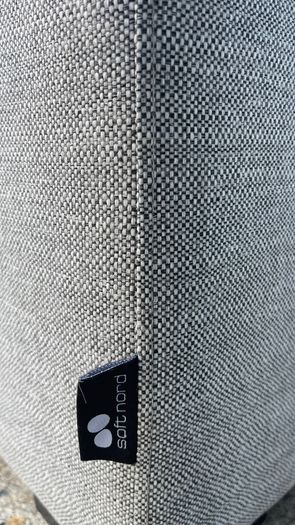 Grey Corner L sofa/couch