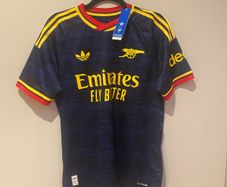 J. Timber Arsenal adidas 26/27 Authentic Away Shirt M