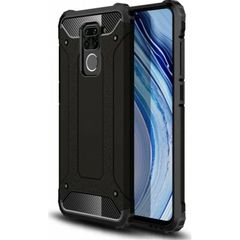 Black Shockproof Armour Case For Xiaomi Redmi NOTE 9 Hybrid Back Cover