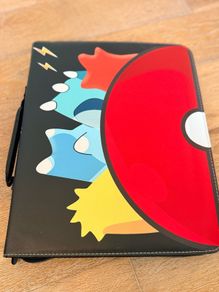 Pokemon folder full of cards