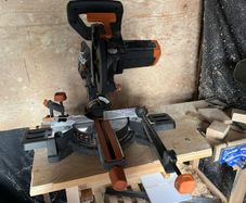 Evolution R210ms+ Mitre Saw 230v