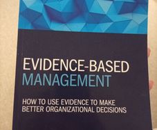 Evidence based management, College book
