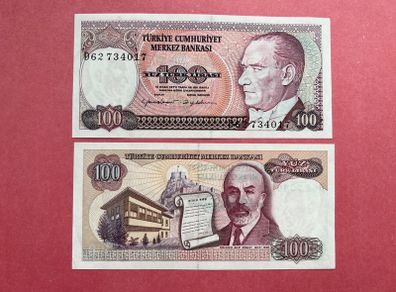 Turkey  100 Lira  1994. Pick  194c  ( Uncirculated )