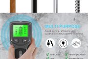 5 in 1 Stud Finder Sensor Wall Scanner Electronic Stud Sensor Locator Wood Beam Joist Finders Portable Wall Detector with LCD Display for Wood AC Wire Metal Studs Detection(Black)