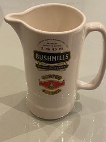 Price dropBushmills whiskey Vintage water jug by Eastgate England