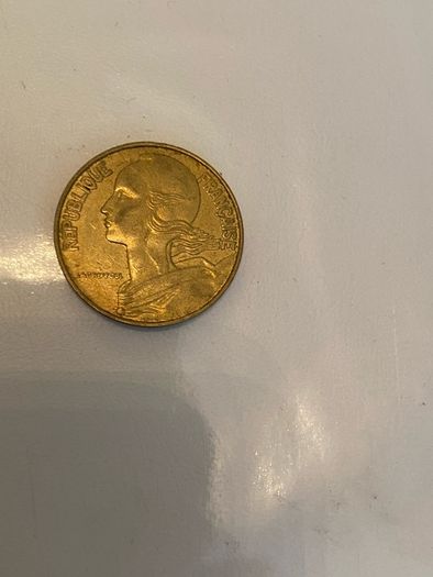 1963-1975 French 20 centimes