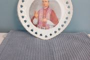Vintage Wall Plaque/ Plate ( Pope Paul VI )
