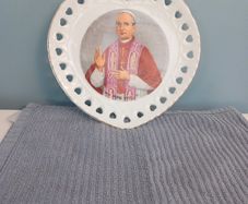 Vintage Wall Plaque/ Plate ( Pope Paul VI )