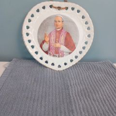 Vintage Wall Plaque/ Plate ( Pope Paul VI )