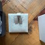 2 pairs of Newgrange silverware drop stud earrings with clear stones Image 4