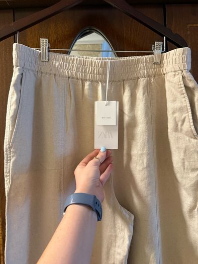 Barrel Linen Trousers