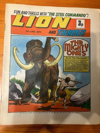 Comic: 'Lion And Thunder' (5th June 1971)