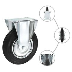 8 pcs Fixed Casters 200 mm