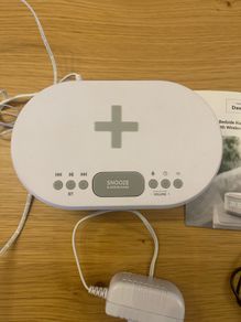 Alarm clock with wireless charging