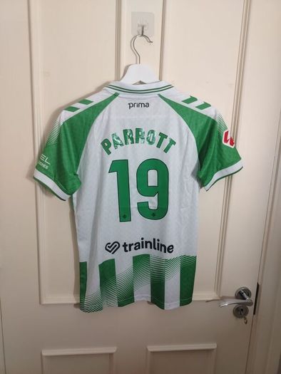 Real Betis Troy Parrott 19 home kit