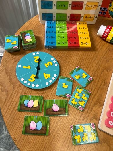 Bundle Math counting numbers match educationl toys Montessori