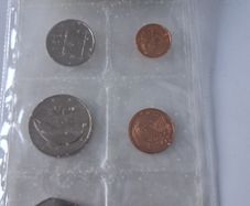 1971 Central Bank of Ireland - Decimal Coinage set - presentation pack