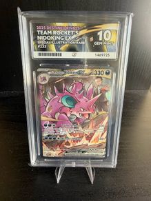 Team Rocket's Nidoking ACE 10 Graded Pokemon Card