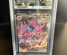 Team Rocket's Nidoking ACE 10 Graded Pokemon Card